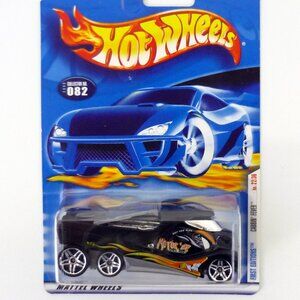 Hot Wheels Cabbin' Fever #082 First Editions 22/36 Black Die-Cast Truck 2000